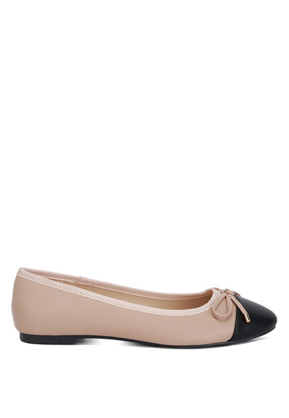 Minato Two Tone Ballet Flats