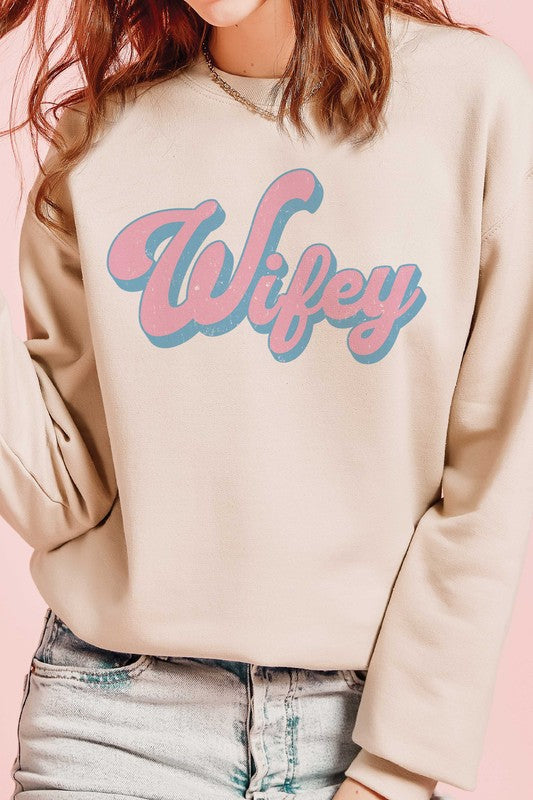 WIFEY Graphic Sweatshirt