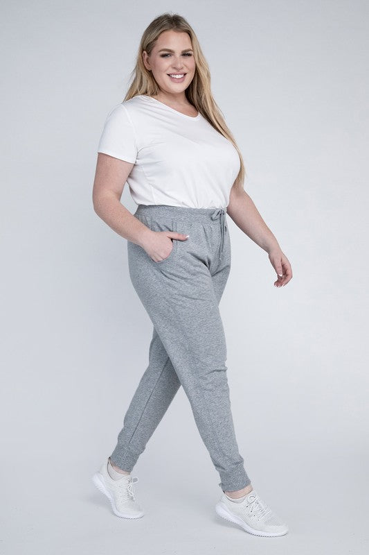 Plus-Size Jogger Pants