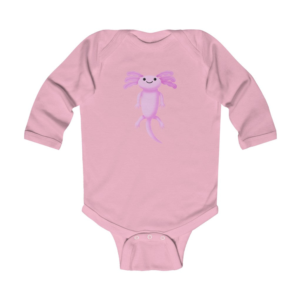 Infant Long Sleeve Bodysuit “Axolotl”