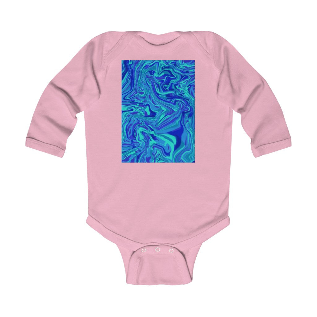 Infant Long Sleeve Bodysuit “Masha Fluid”