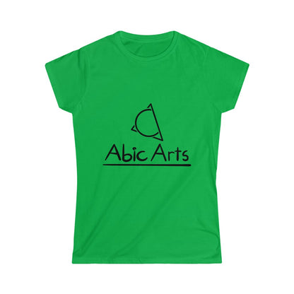 Women's Softstyle Tee  "Abic Arts"