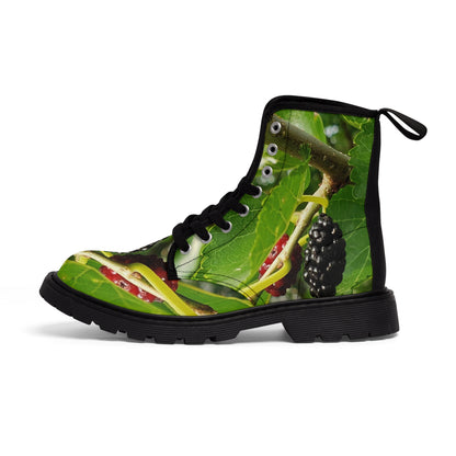 Men's Canvas Boots  "Mulberry Tree"