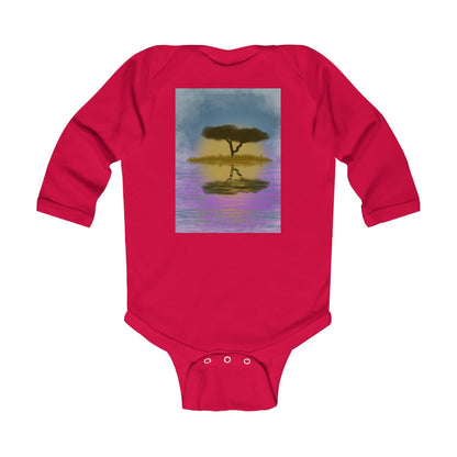 Infant Long Sleeve Bodysuit  "Fever Tree”