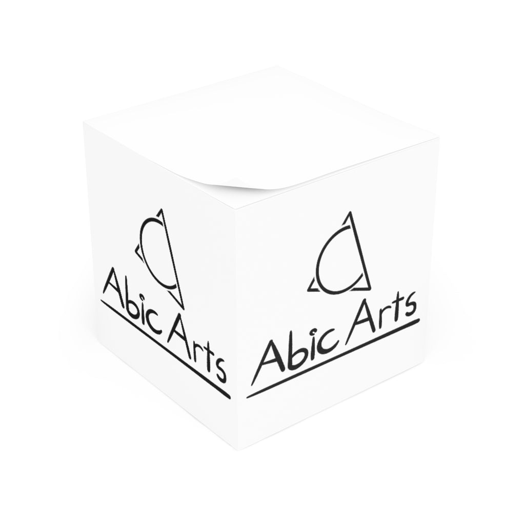 Note Cube  "Abic Arts"