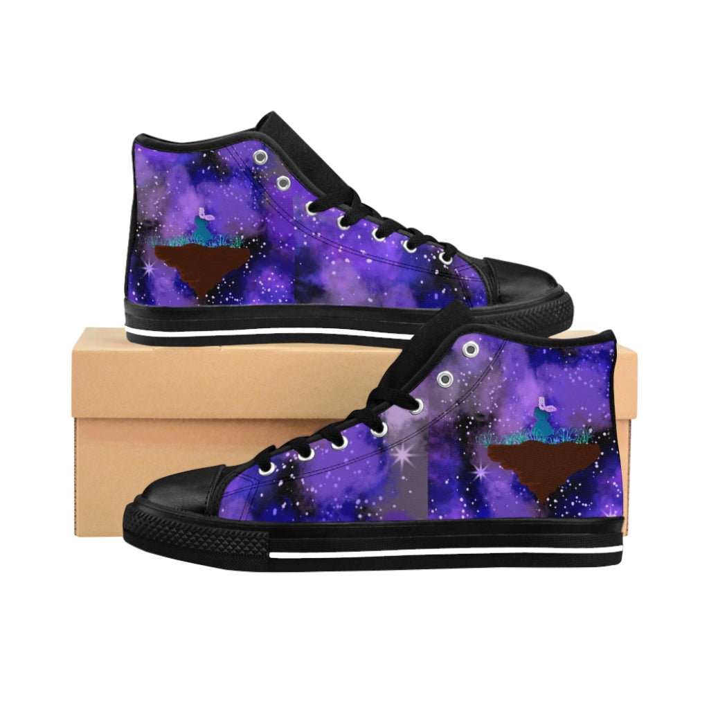 Women's High-top Sneakers  "Limitless Dreams"