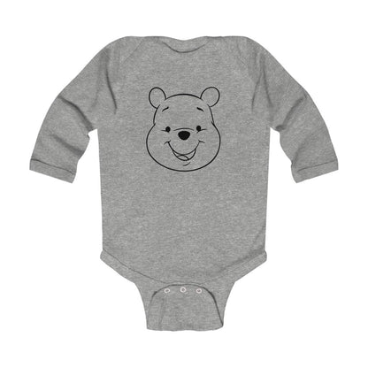 Infant Long Sleeve Bodysuit “Pooh Line”