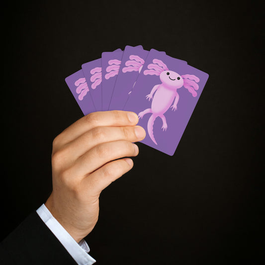 Custom Poker Cards “Axolotl”