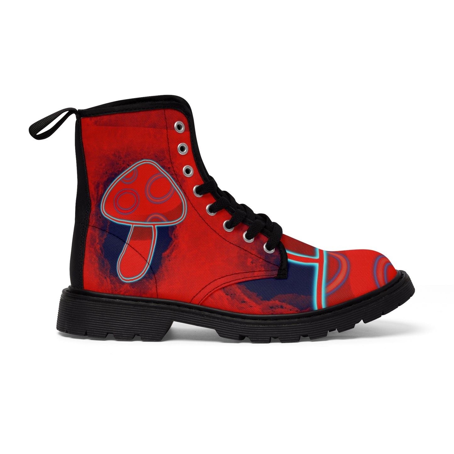 Women's Canvas Boots "Toxic"