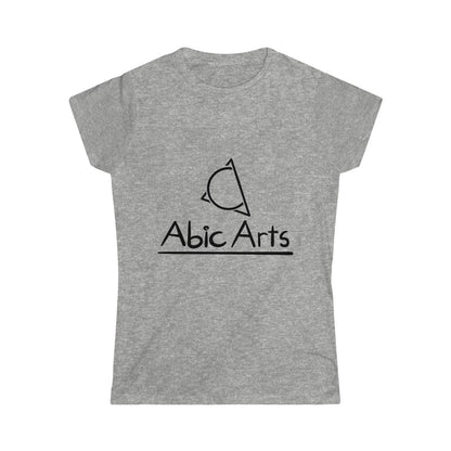 Women's Softstyle Tee  "Abic Arts"