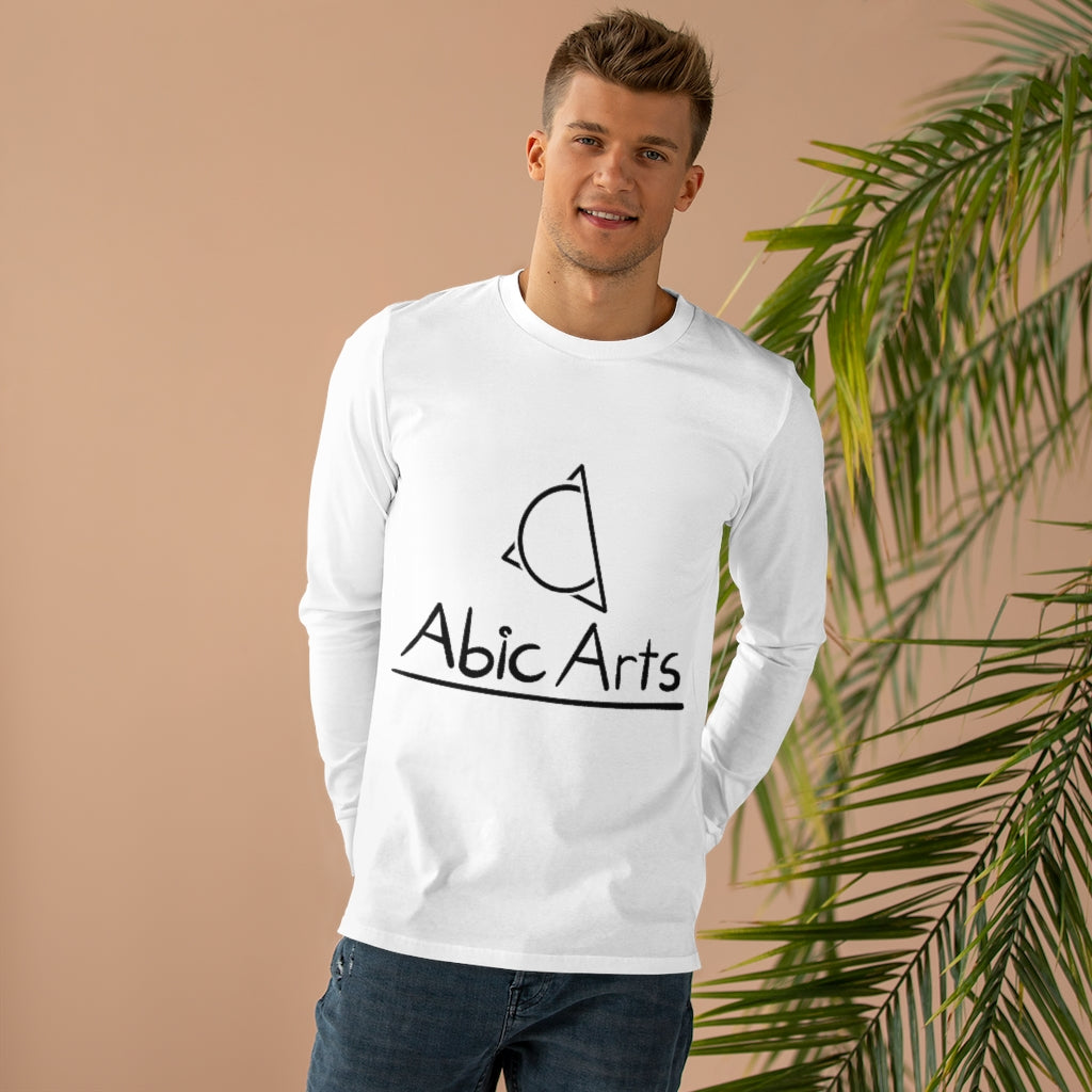 Men’s Base Longsleeve Tee  "Abic Arts"
