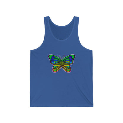 Unisex Jersey Tank  "Butterfly”