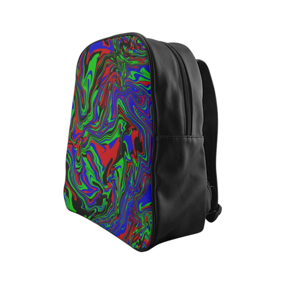 School Backpack  "Psycho Fluid"