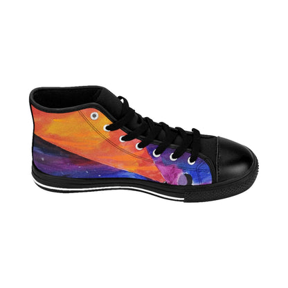 Men's High-top Sneakers  "Is Anyone Out There"