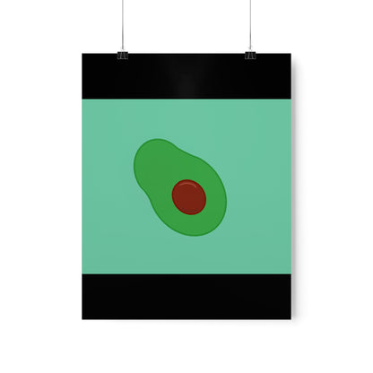 Premium Matte vertical posters  "Avocado"