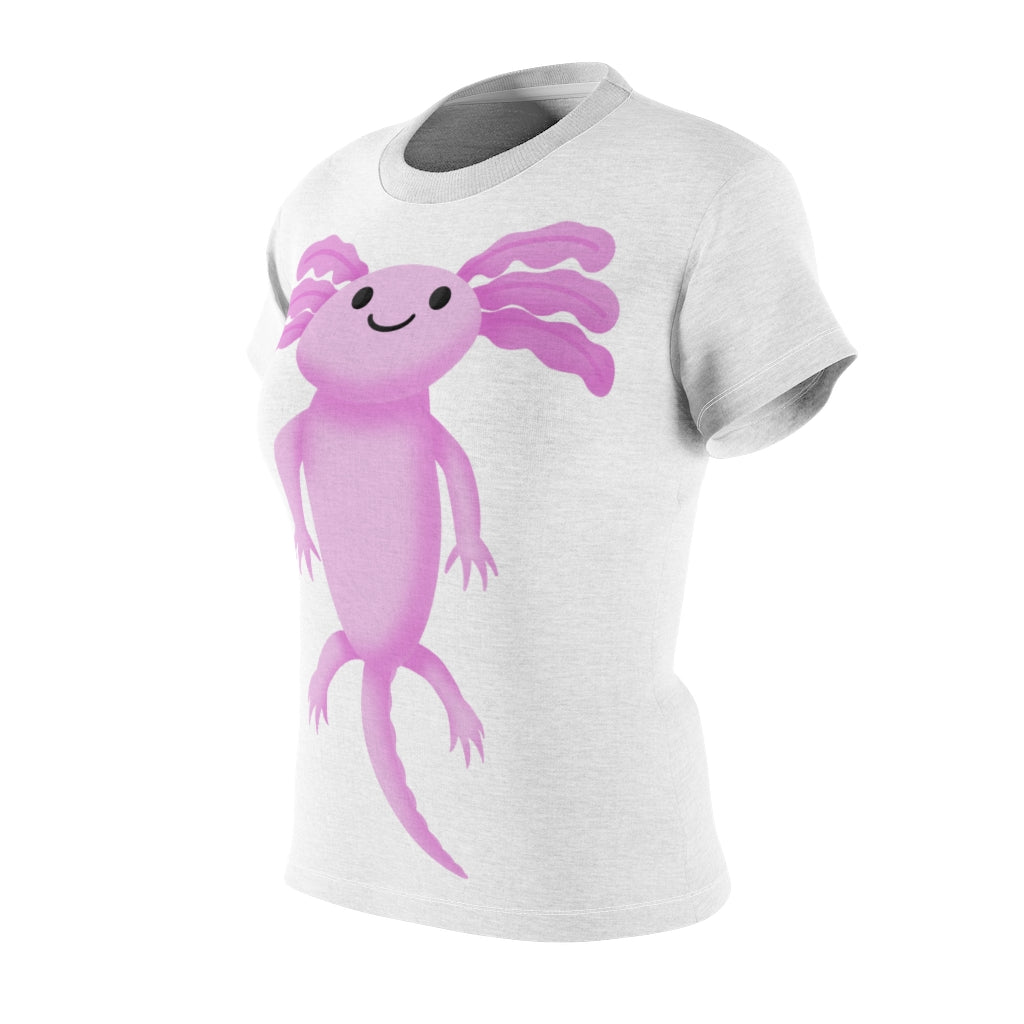 Women's Cut & Sew Tee "Axolotl"