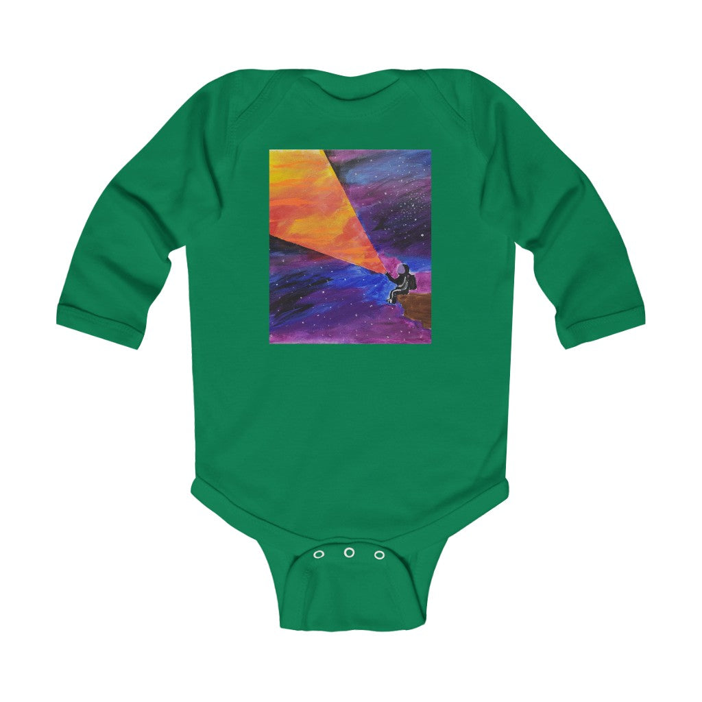 Infant Long Sleeve Bodysuit  "Is Anyone Out There”