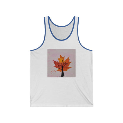 Unisex Jersey Tank “Autumn Blossom”