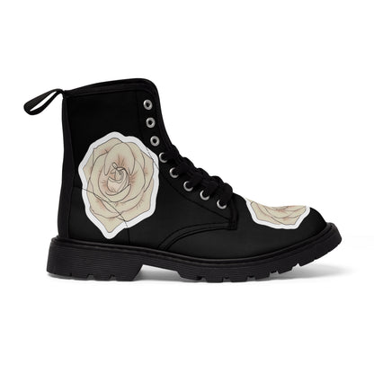 Men's Canvas Boots  "Champaign Rose"