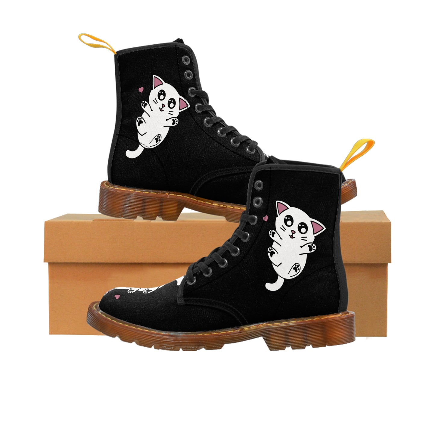 Women's Canvas Boots "Mew Baby"