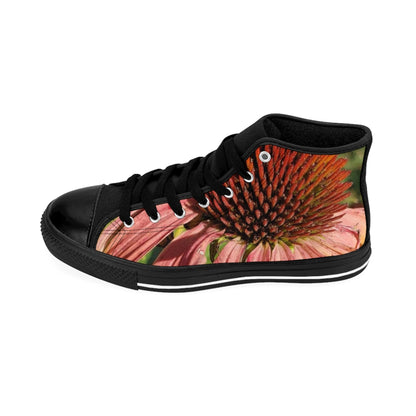 Women's High-top Sneakers  "Cone Flower"