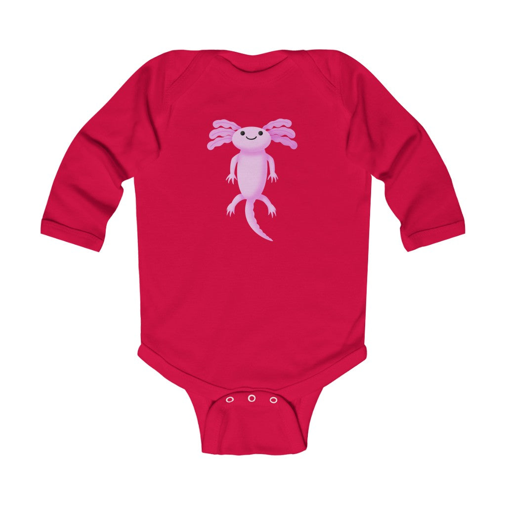 Infant Long Sleeve Bodysuit “Axolotl”