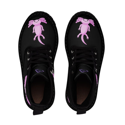 Men's Canvas Boots  "Axolotl"