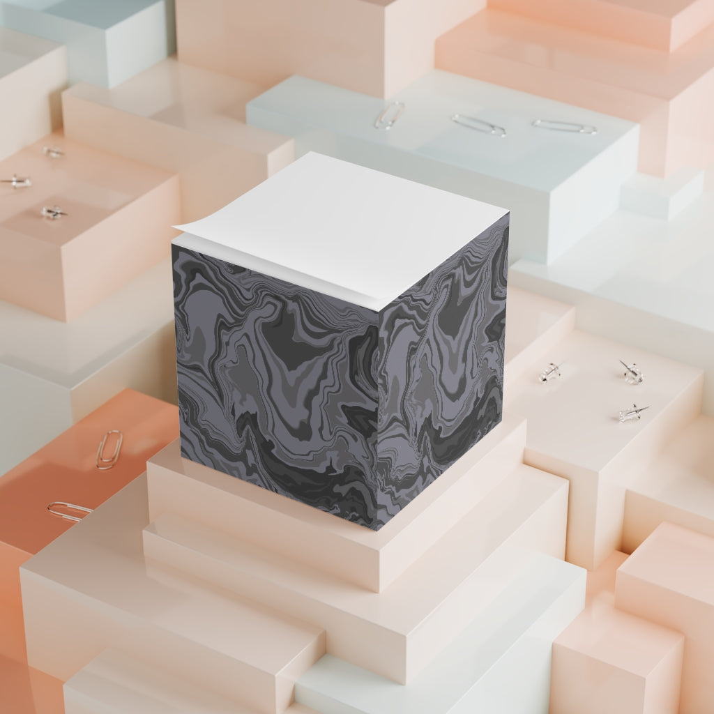 Note Cube  "Marble Fluid"