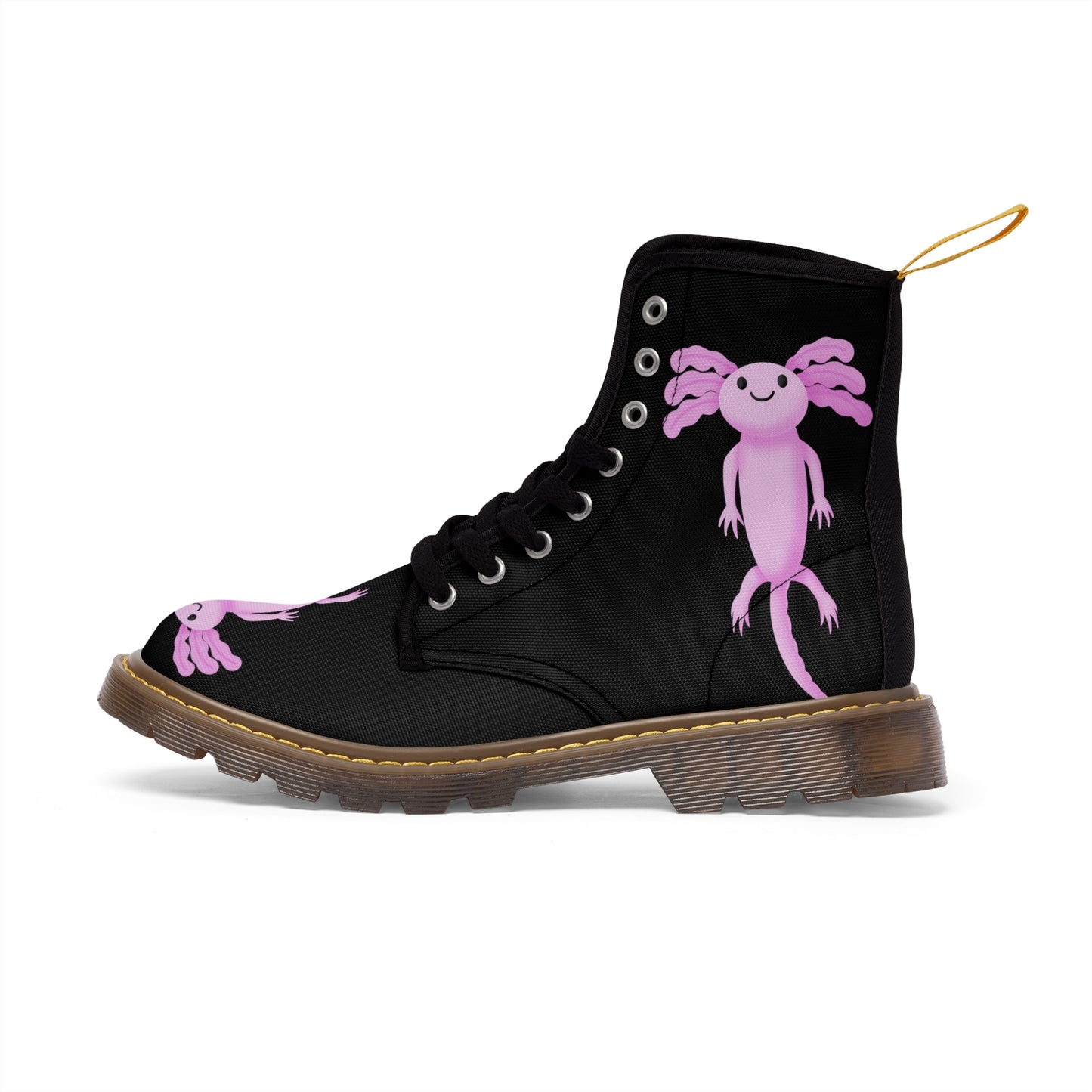 Men's Canvas Boots  "Axolotl"
