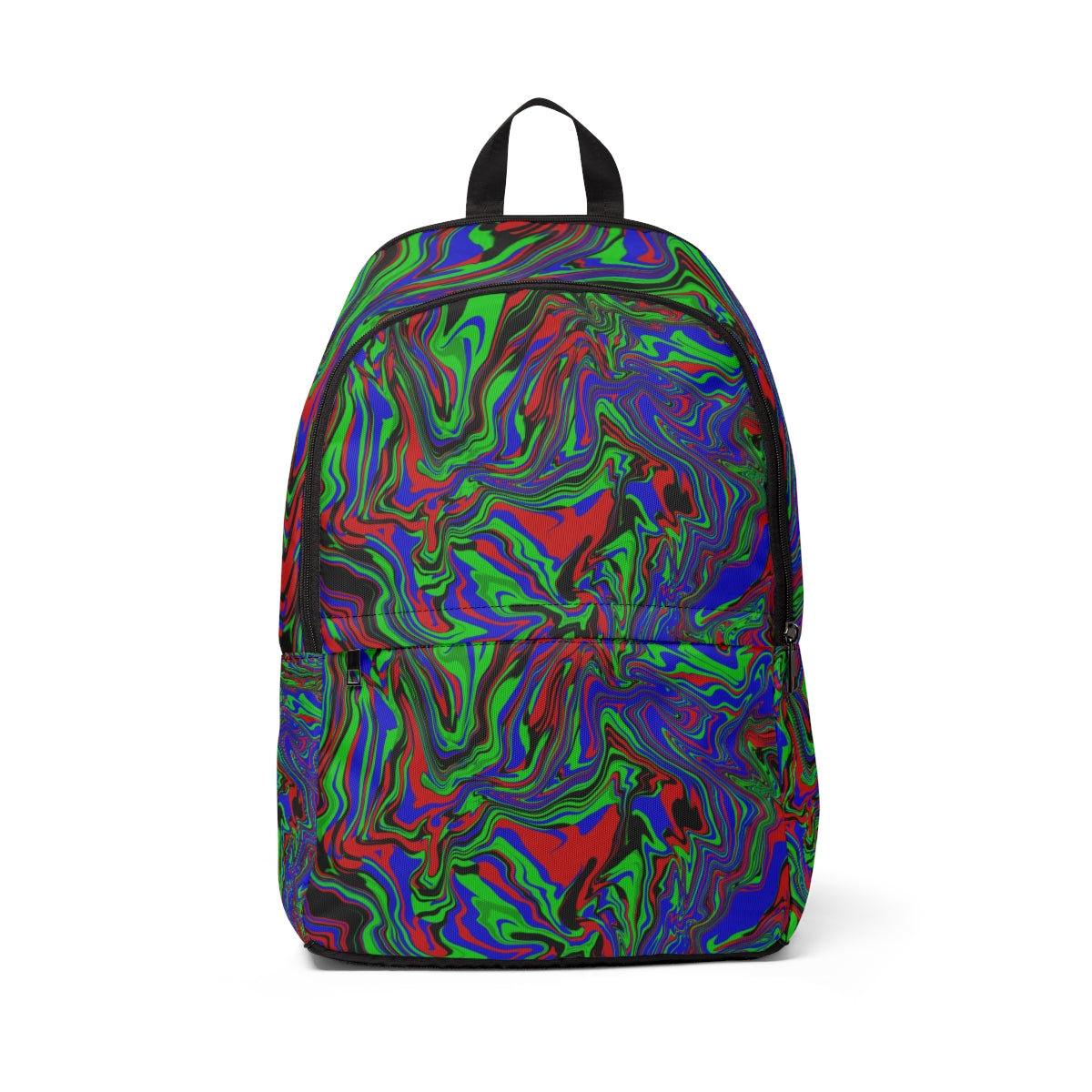 Unisex Fabric Backpack  "Psycho Fluid"