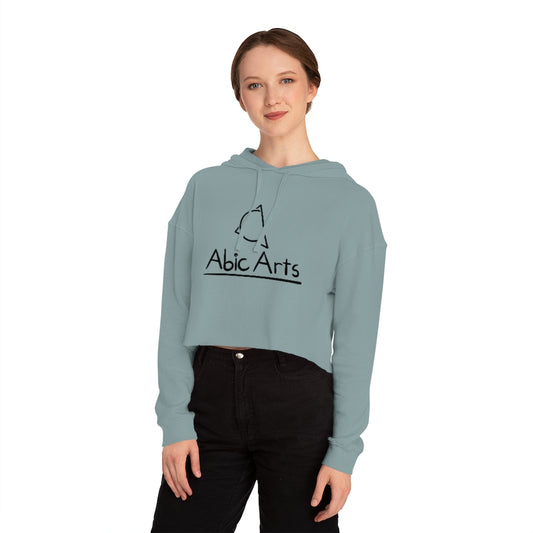 Women’s Cropped Hooded Sweatshirt  "Abic Arts"