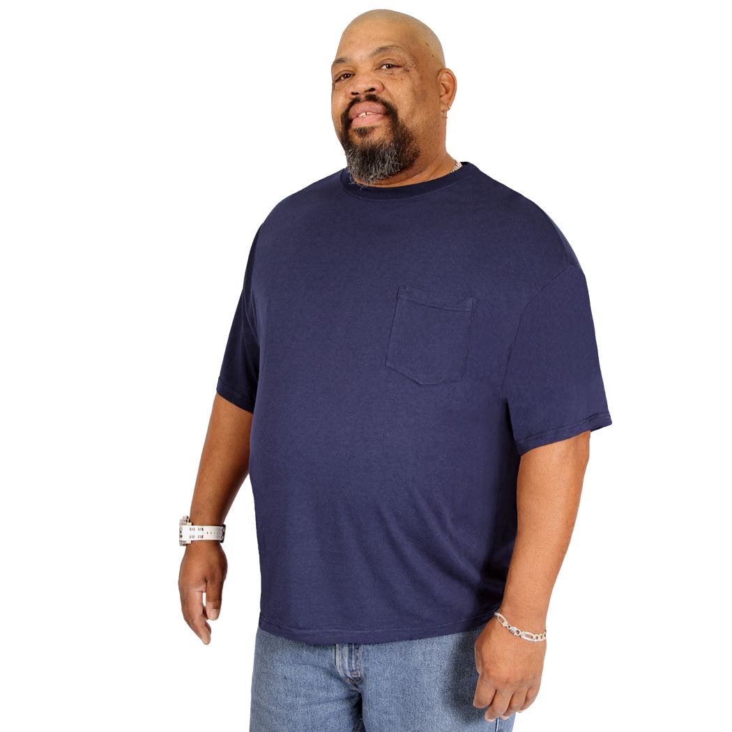 Gildan Men's Big & Tall Classic Crew Neck T-Shirt – 6 Oz. 100% Cotton Relaxed Fit Tee