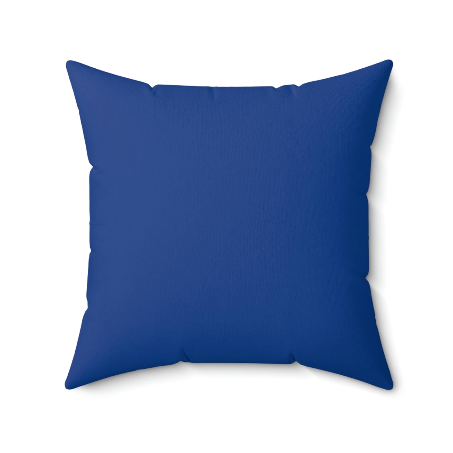 Spun Polyester Square Pillow Case “Pooh on Dark Blue”