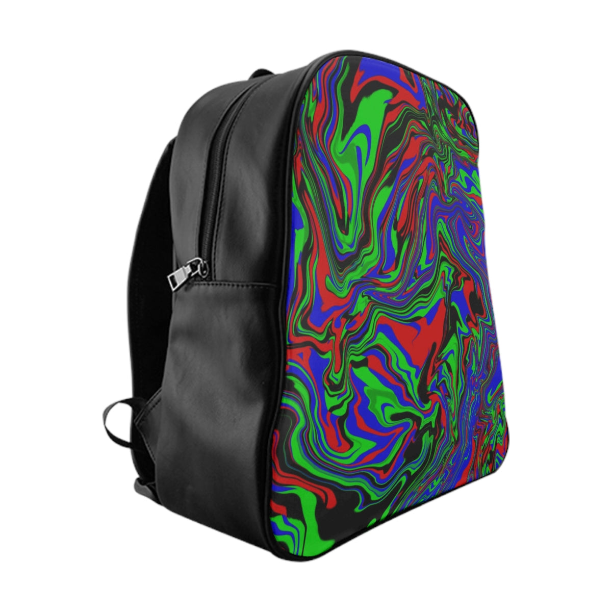 School Backpack  "Psycho Fluid"