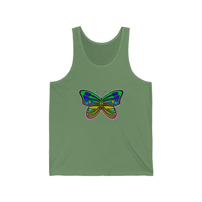 Unisex Jersey Tank  "Butterfly”