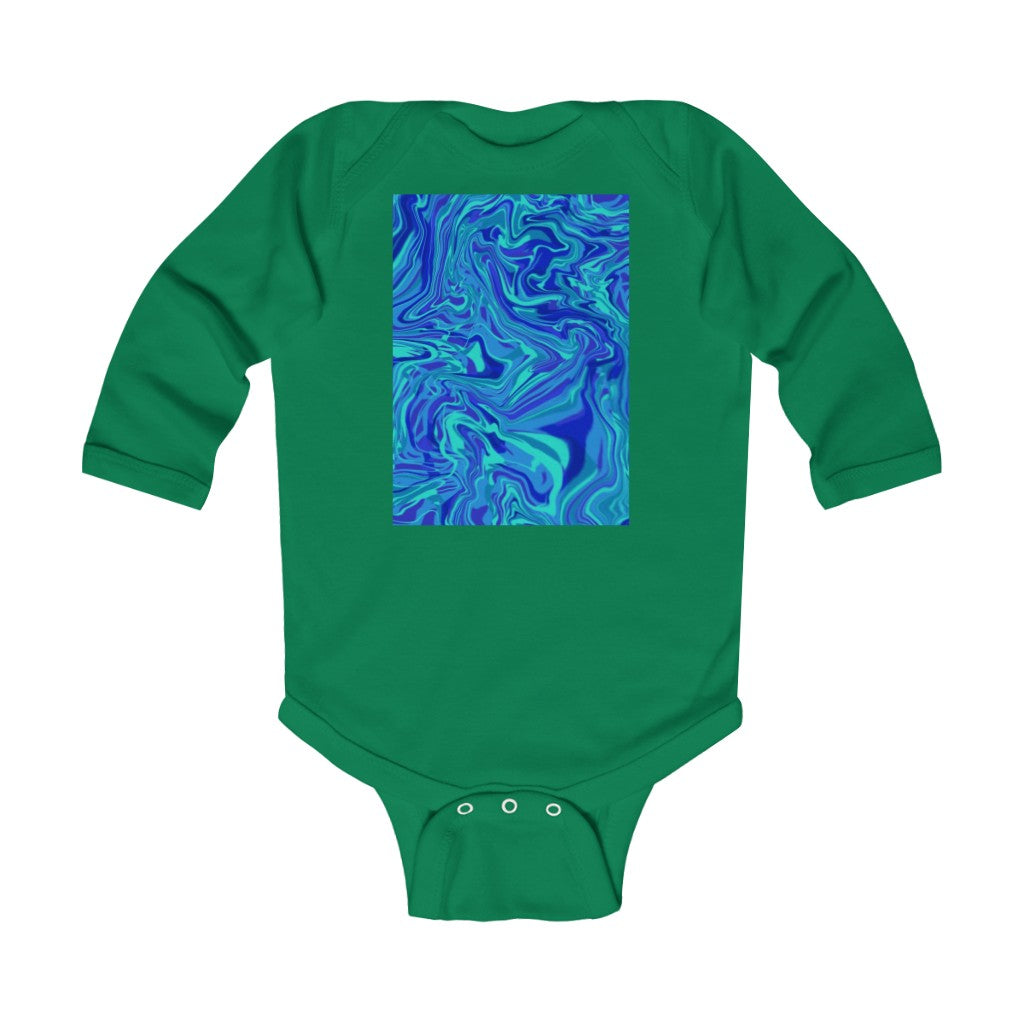 Infant Long Sleeve Bodysuit “Masha Fluid”
