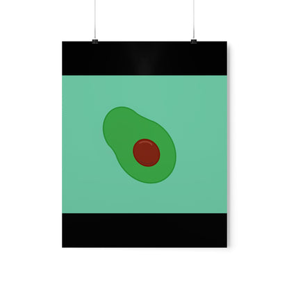 Premium Matte vertical posters  "Avocado"