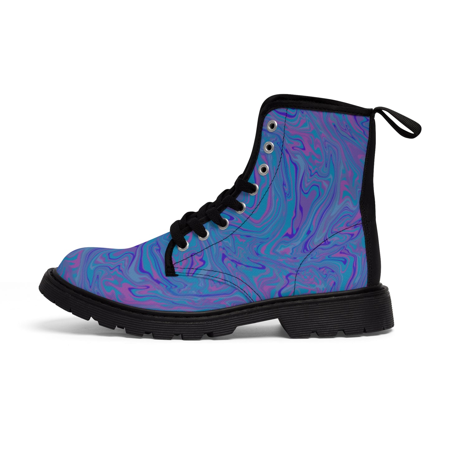 Women's Canvas Boots  "Arctic Fluid"