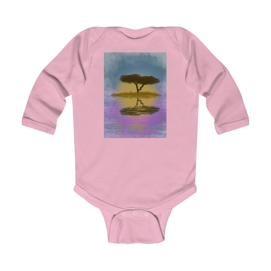 Infant Long Sleeve Bodysuit  "Fever Tree”