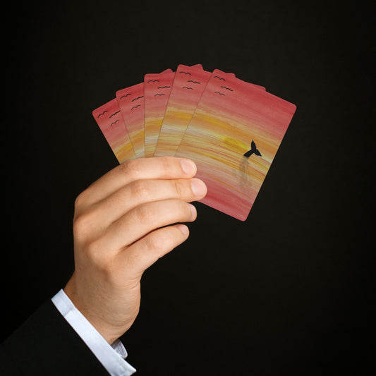 Custom Poker Cards “Tail Sunset”