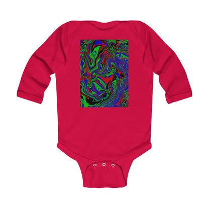 Infant Long Sleeve Bodysuit “Psycho Fluid”