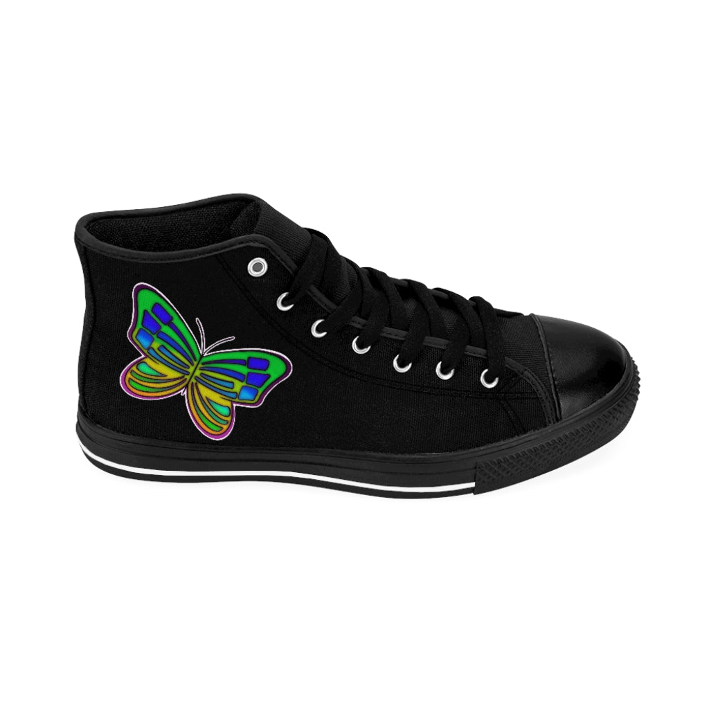 Men's High-top Sneakers  "Butterfly"