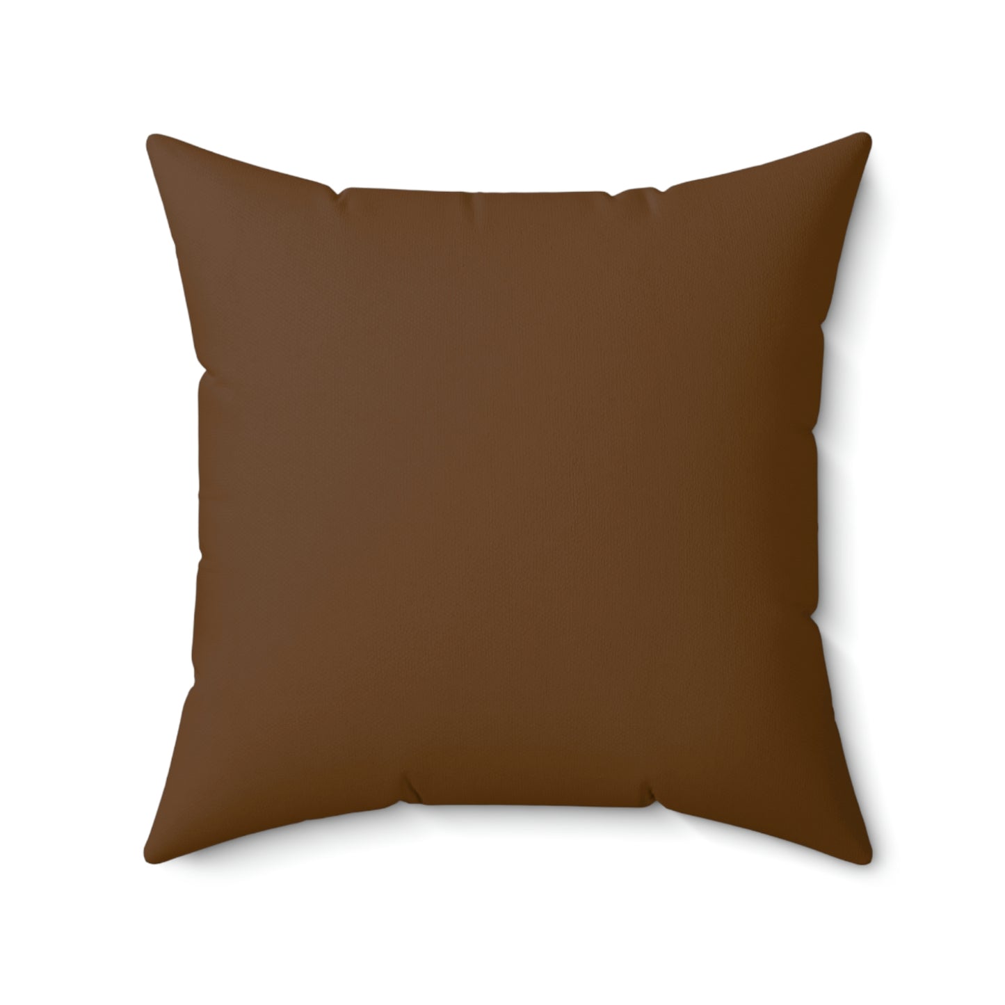 Spun Polyester Square Pillow Case "Step Back This Dad Is Grilling on Brown”