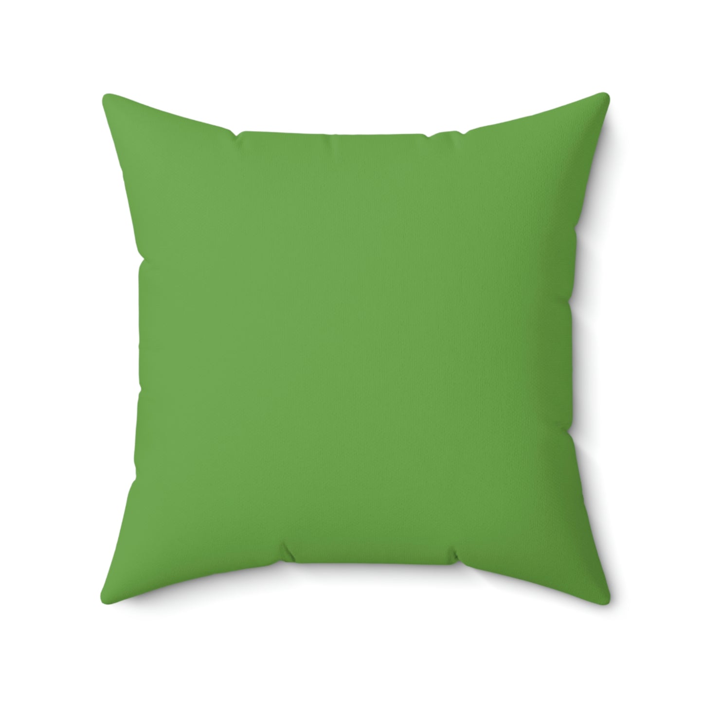 Spun Polyester Square Pillow Case "Dad Level Unlocked on Green”