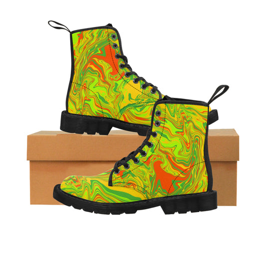 Men's Canvas Boots  "Tropic Fluid"
