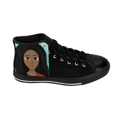 Women's High-top Sneakers  "You Are Beautiful Too"