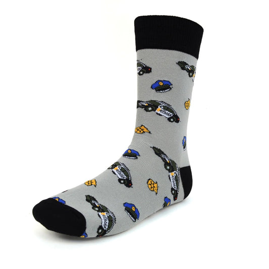 MashasCorner.com   Men's Police Officer Novelty Socks - MC-NVS19322