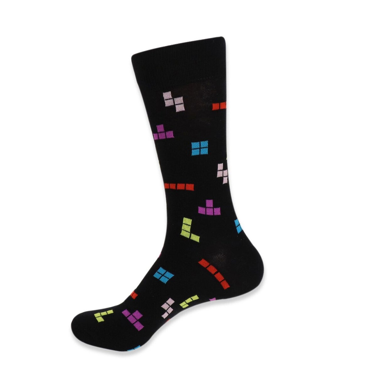 MashasCorner.com   Men's Novelty Tetris Game Socks - MC-NVS19427
