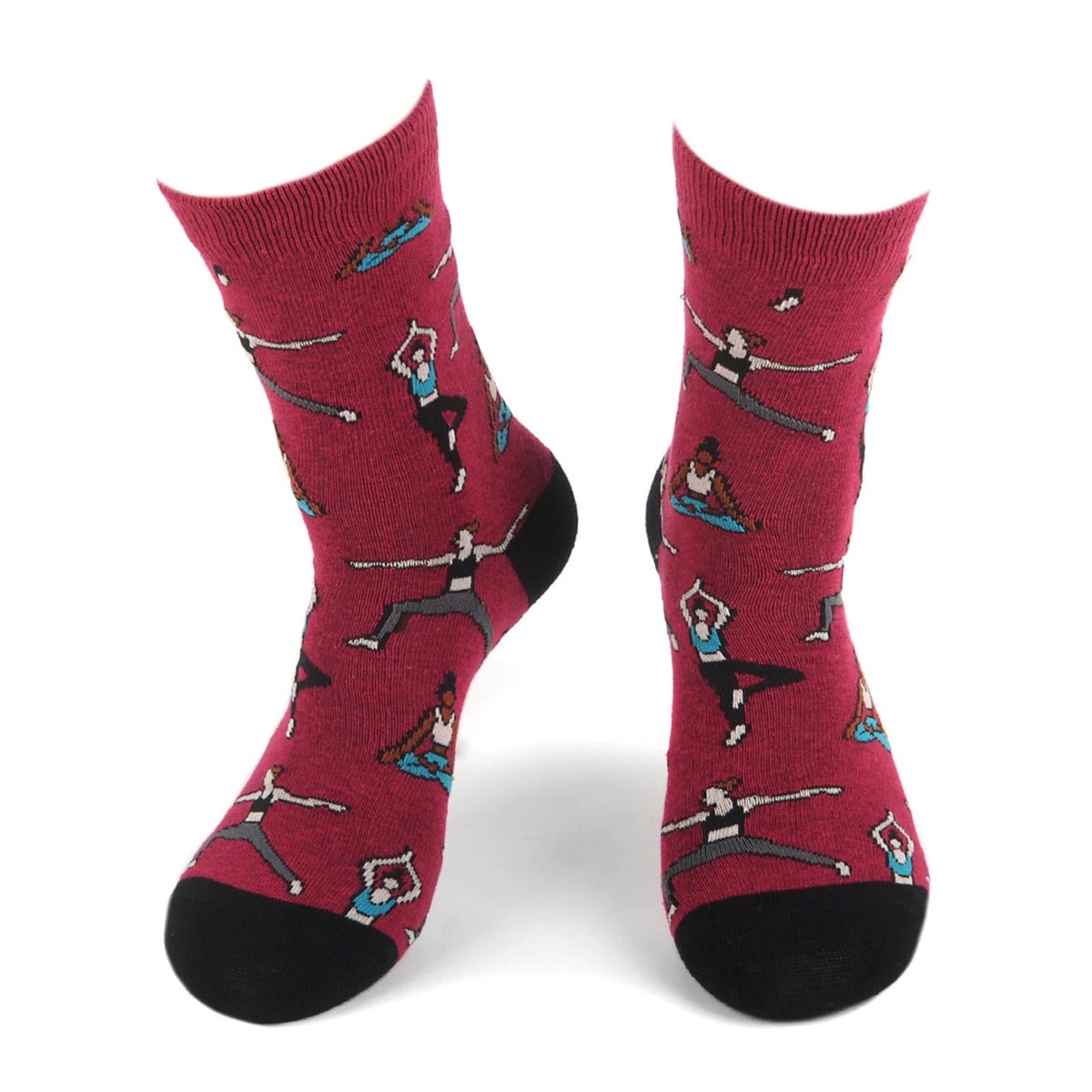 MashasCorner.com   Women's Yoga Novelty Socks - MCLNVS19436