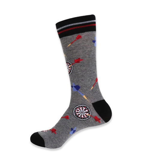 MashasCorner.com   Men's Novelty Throwing Dart Socks - MCNVS19416